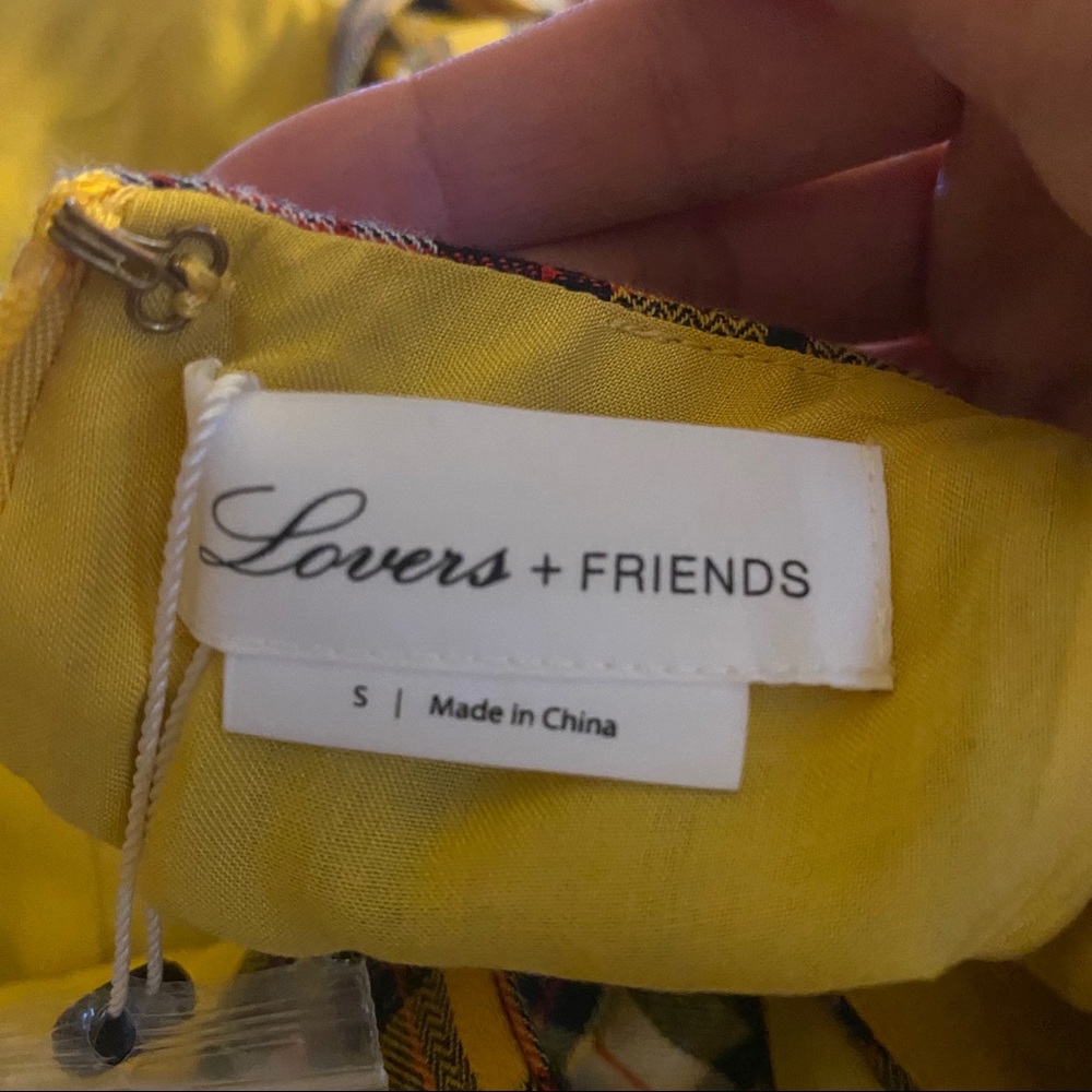 NWT lovers + friends plaid dress - Picture 8 of 9